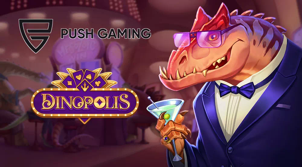 Обзор игрового автомата Игровой автомат Dinopolis Push Gaming Обзор | RTP 96,5% Выигрыш х50000